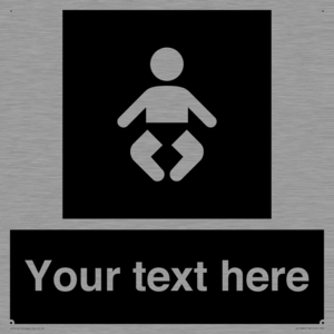 Custom information: black panel baby change